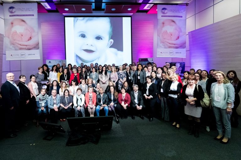 Group picture of the Global Summit for Preemies 2018